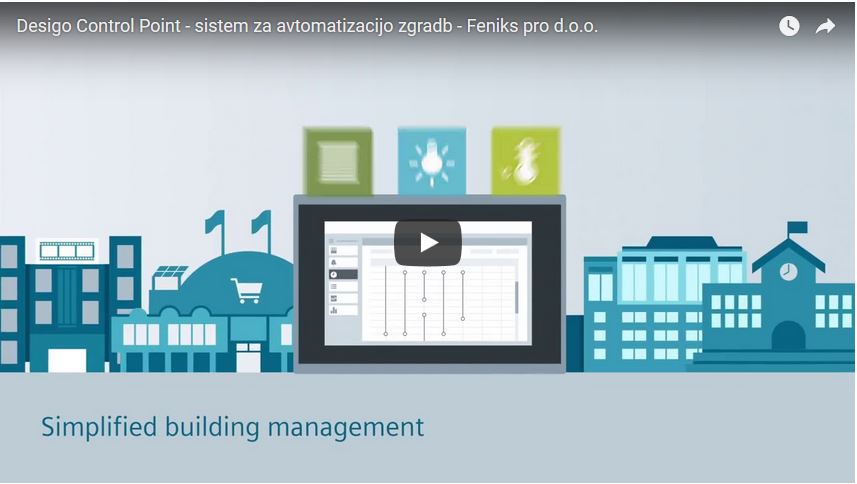 Desigo Control Point – nov način upravljanja zgradb
